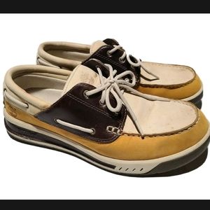 Timberland Men's Leather Boat Shoes Sz 10 M